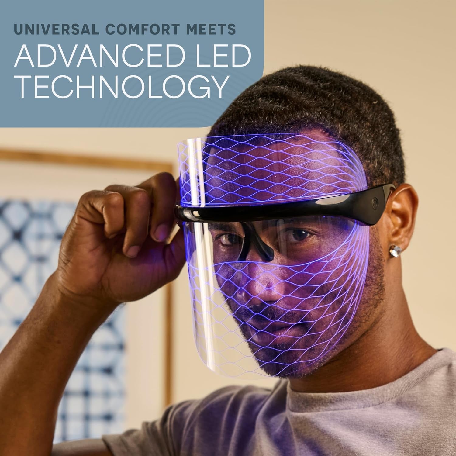 LED Face Mask Light Therapy - Truly Portable Therapy Mask